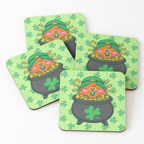 Item preview, Lucky Pot of Guinea Pig Gold designed and sold by Pigapalooza.