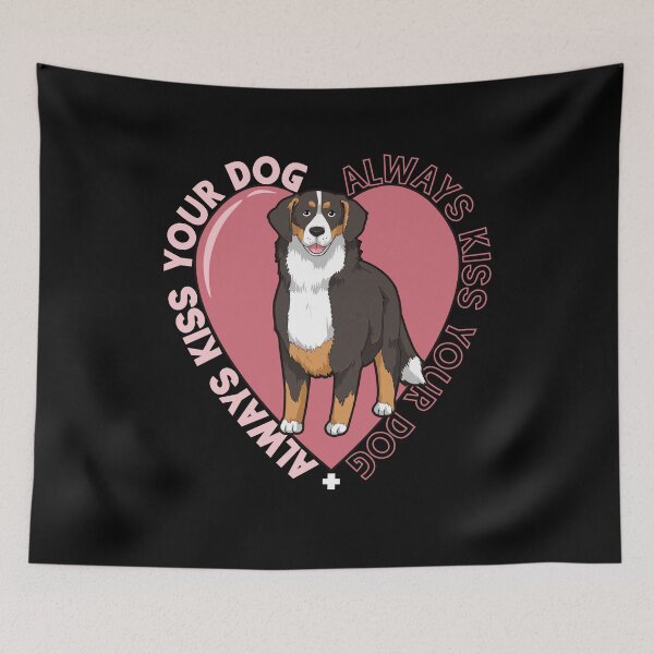 Item preview, St. Bernard Dog | Always kiss your dog designed and sold by FalkDania.