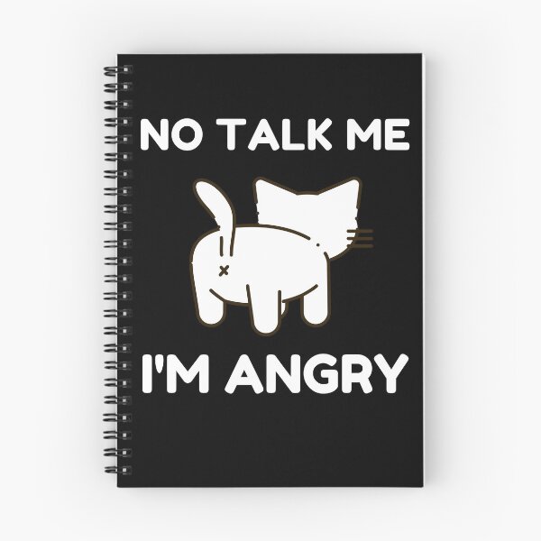 Item preview, No Talk Me I'm Angry designed and sold by TeePartyHost.