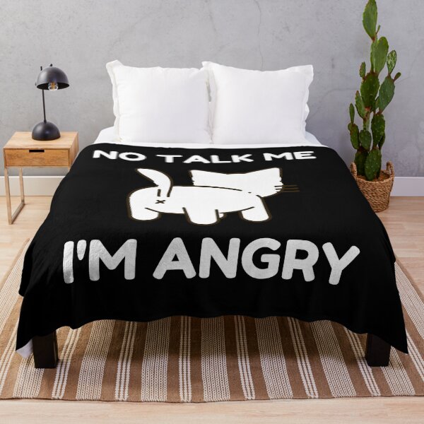 Item preview, No Talk Me I'm Angry designed and sold by TeePartyHost.