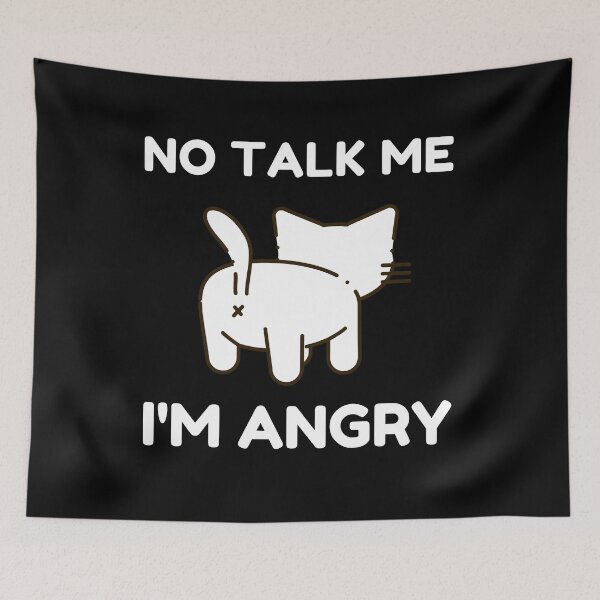 Item preview, No Talk Me I'm Angry designed and sold by TeePartyHost.
