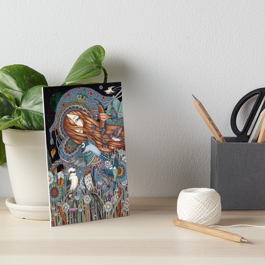 Item preview, Art Board Print designed and sold by AnitaInverarity.