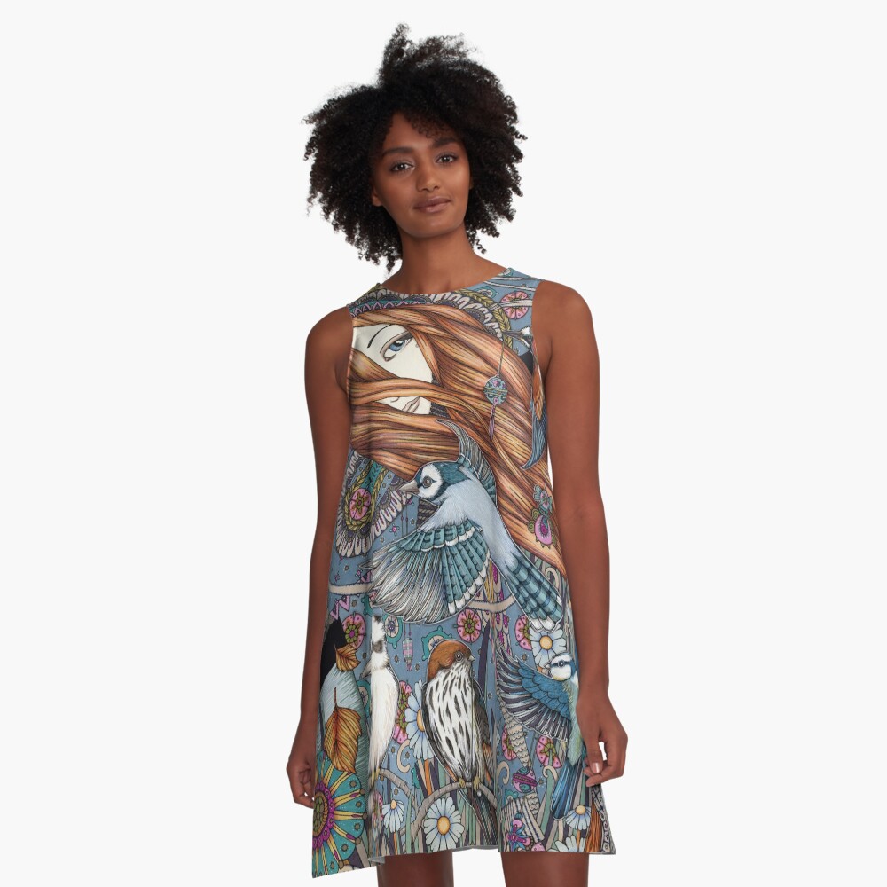 Item preview, A-Line Dress designed and sold by AnitaInverarity.