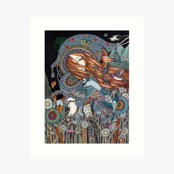 Synchronicity (The World) Art Print
