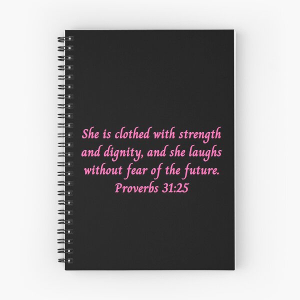 Item preview, Bible Verse Proverbs 31:25 designed and sold by Prayingwarrior.