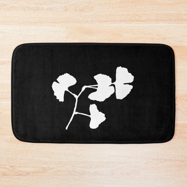 Item preview, Black And White Ginkgo Biloba designed and sold by badlydrawnbabe.