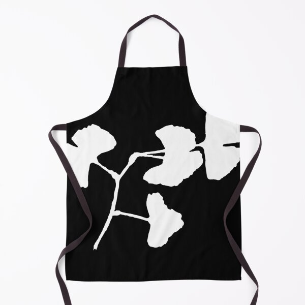 Item preview, Black And White Ginkgo Biloba designed and sold by badlydrawnbabe.
