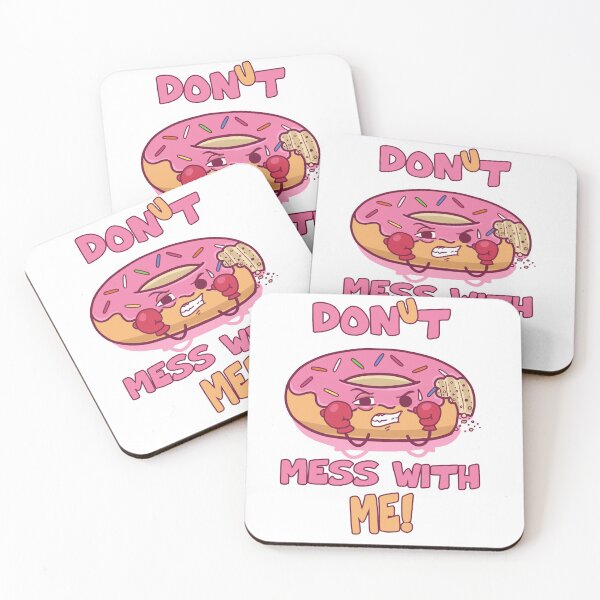 Item preview, Donut mess with me designed and sold by taggink.