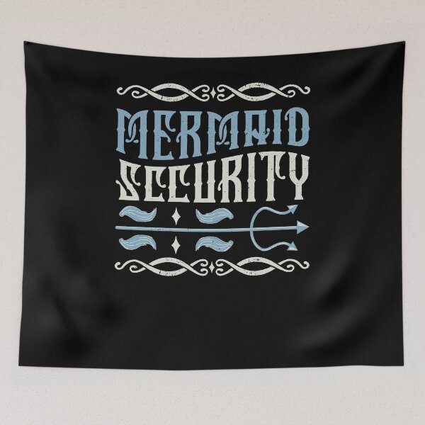 Item preview, Merman Mermaid Security  designed and sold by IyadBro.