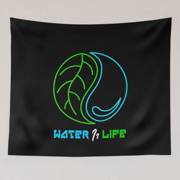 Item preview, Water is Life, World Water Day 2021 designed and sold by ZaydounStark.