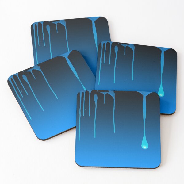 Item preview, Blue drips designed and sold by habilephoto.