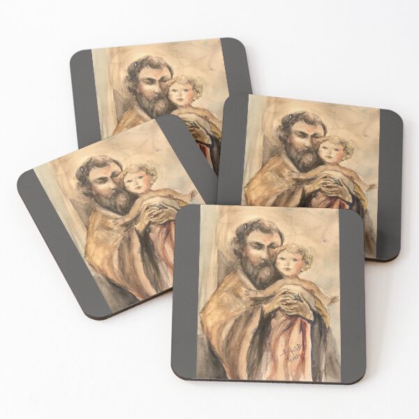 Item preview, St. Joseph, Protector of Child Jesus designed and sold by paintingsbyk.