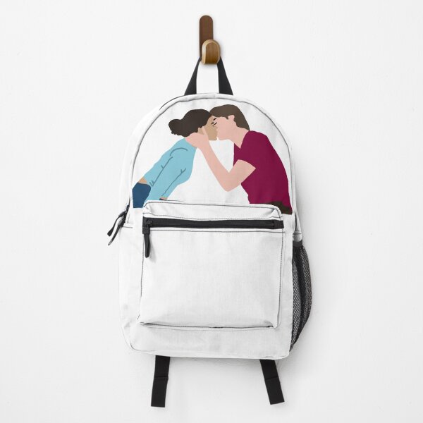 Item preview, Ginny and Georgia  Marcus kissing minimalist designed and sold by PG Illustration.