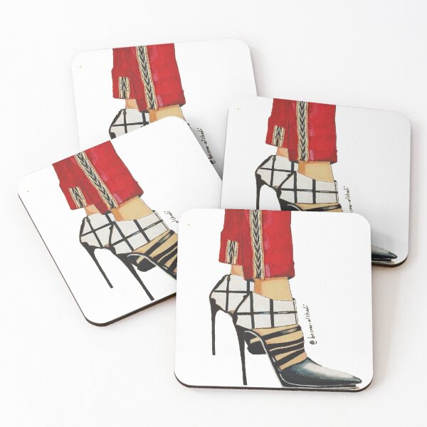 Item preview, Attractive Illustration of High-Heels designed and sold by Iridescent Store.
