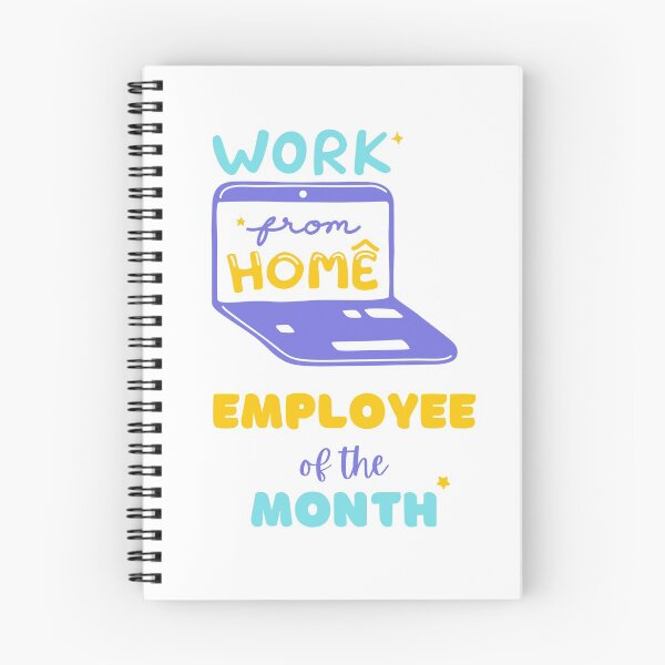Item preview, Work from home employee of the month remote work white designed and sold by daguilon.