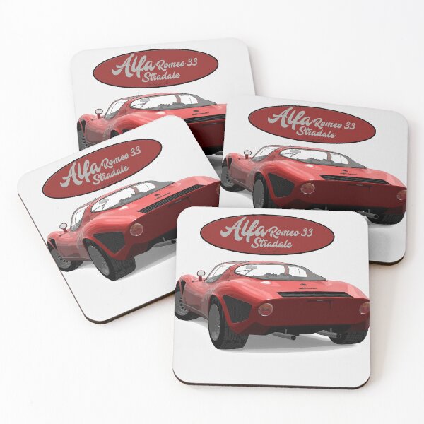 Item preview, Alfa Romeo 33 stradale Red Back designed and sold by pjesusartrb.