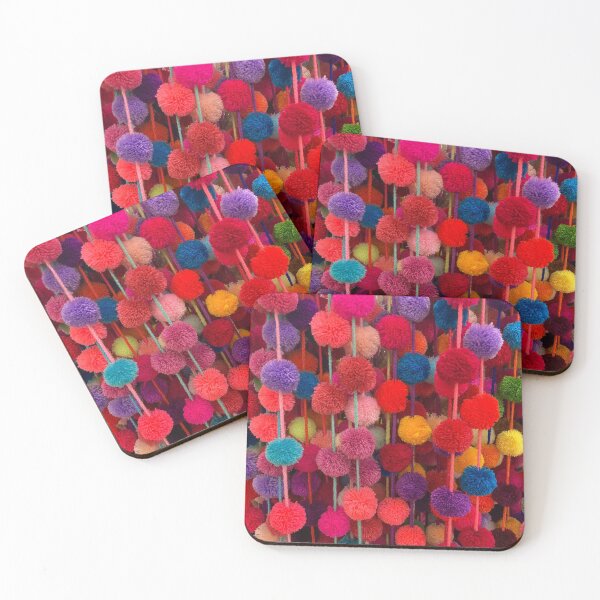 Item preview, Colorful Pom Poms designed and sold by LuMarks.