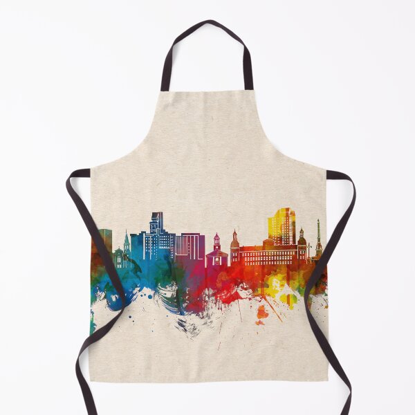 Item preview, augusta skyline watercolor 2 designed and sold by BekimART2.