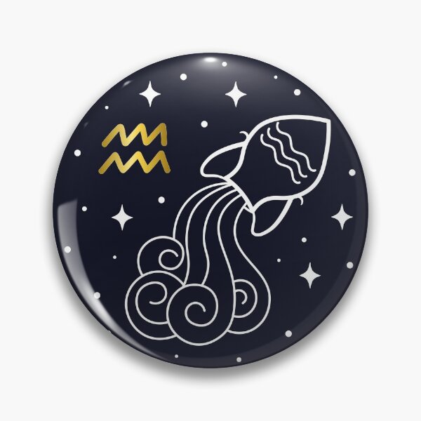 Item preview, Zodiac Signs - Aquarius designed and sold by tridentfoundry.