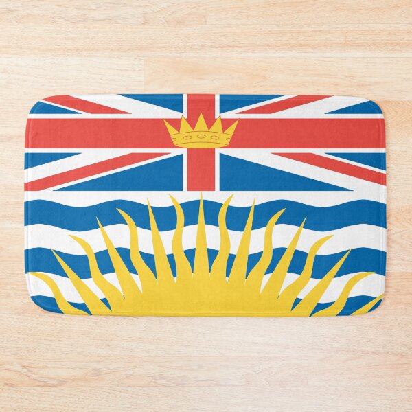 Item preview, British Columbia Flag designed and sold by flagswag.