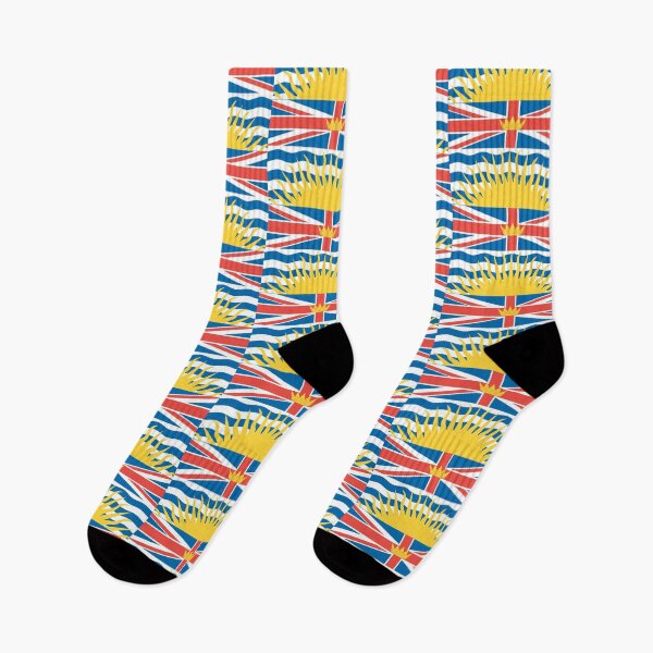 Artikelvorschau, British Columbia Flag entworfen und verkauft von flagswag.