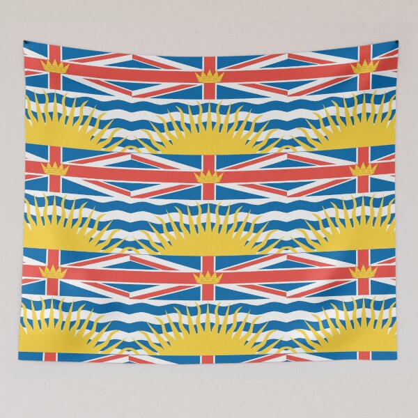 Item preview, British Columbia Flag designed and sold by flagswag.