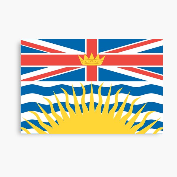 Item preview, British Columbia Flag designed and sold by flagswag.