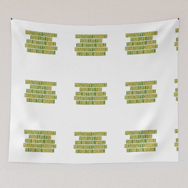 Item preview, Positivity, better. Negativity, worse. Simple design. designed and sold by Andrew Hopgood.