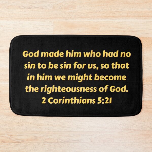Item preview, Bible Verse 2 Corinthians 5:21 designed and sold by Prayingwarrior.