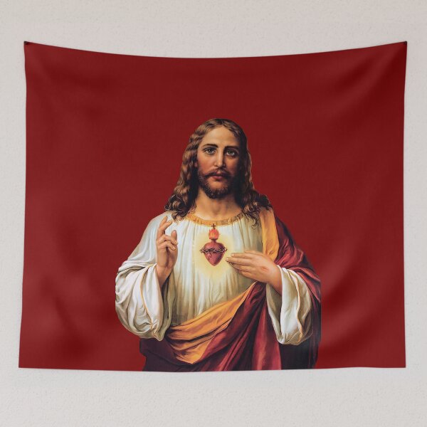 Item preview, Sacred Heart of Jesus - III (transparent background design) designed and sold by Brasilia.
