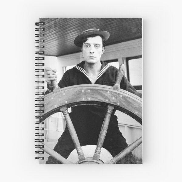 Item preview, Buster Keaton - The Navigator - BW Vintage - D21 designed and sold by DecoVintage.