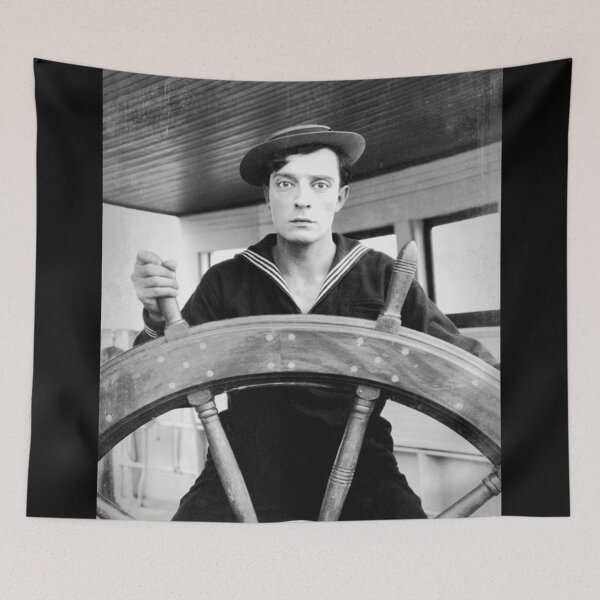 Item preview, Buster Keaton - The Navigator - BW Vintage - D21 designed and sold by DecoVintage.