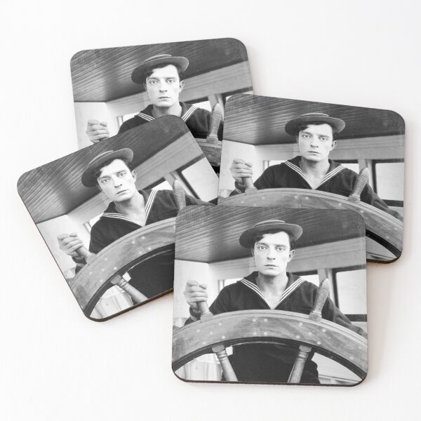 Item preview, Buster Keaton - The Navigator - BW Vintage - D21 designed and sold by DecoVintage.