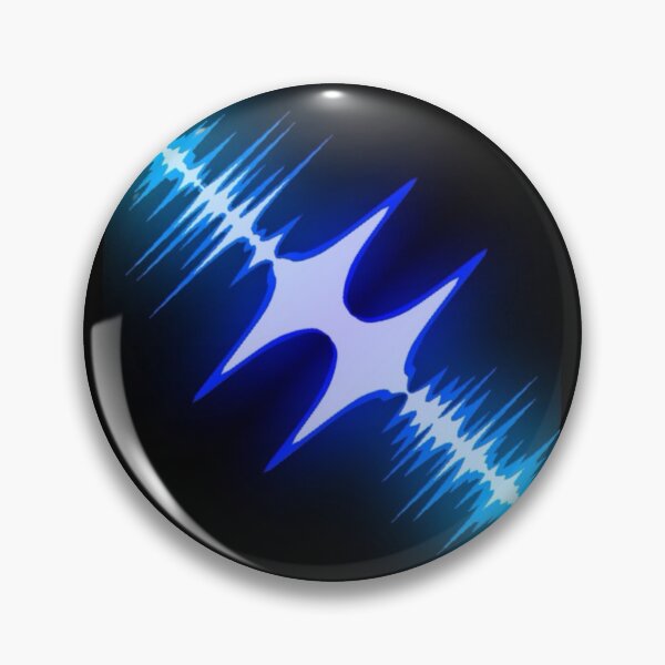 Item preview, Blue white neon music visualisation design designed and sold by Mark359 Designs.