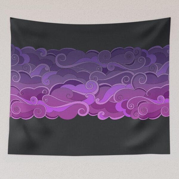 Item preview, Swirly Purple Smoke designed and sold by SafeDangerSpace.