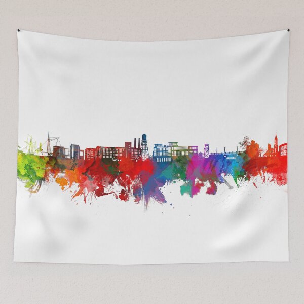 Item preview, columbus georgia skyline designed and sold by BekimART2.