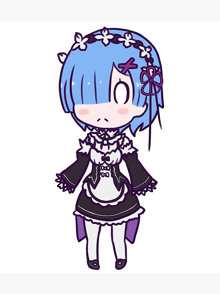 Anime chibi rem re:zero