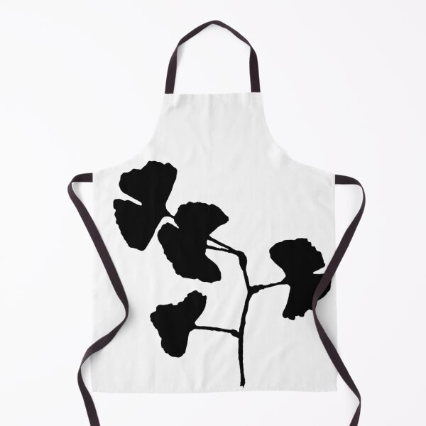 Item preview, Black Ginkgo Leaf Silhouette designed and sold by badlydrawnbabe.