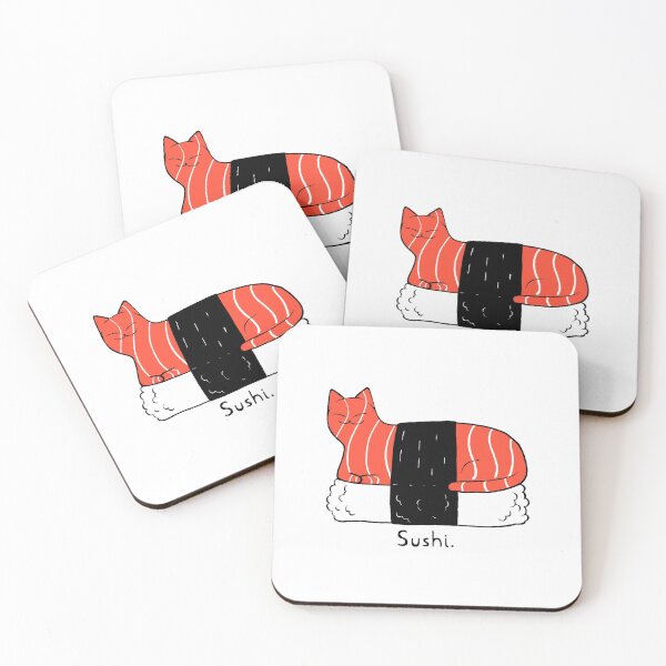 Item preview, Sushi Cat designed and sold by JamJamTheArtMan.
