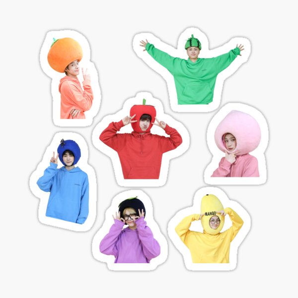 Enhypen OT7 Fruit Customes Sticker Pack (1/2) Sticker