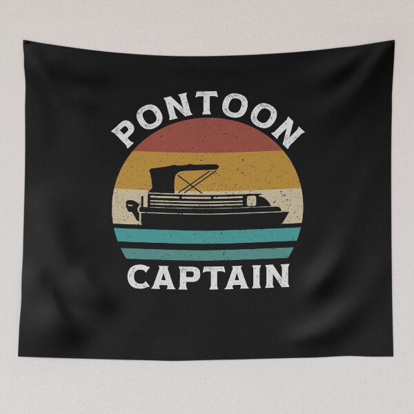 Item preview, FUNNY PONTOON CAPTAIN designed and sold by OzyManDiaS90.