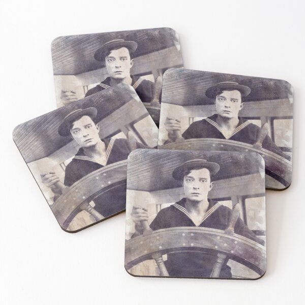 Item preview, Buster Keaton - The Navigator - Watercolor Vintage - D22 designed and sold by DecoVintage.