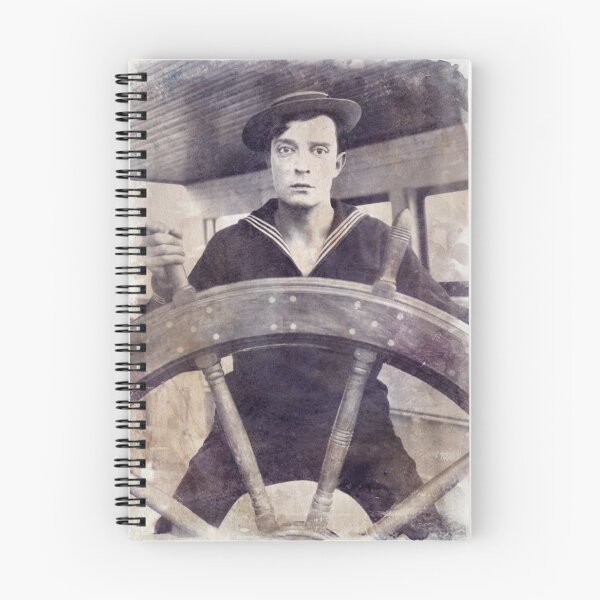 Item preview, Buster Keaton - The Navigator - Watercolor Vintage - D22 designed and sold by DecoVintage.