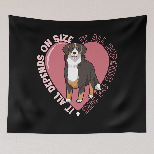 Item preview, Saint Bernard | It all depends on Size designed and sold by FalkDania.