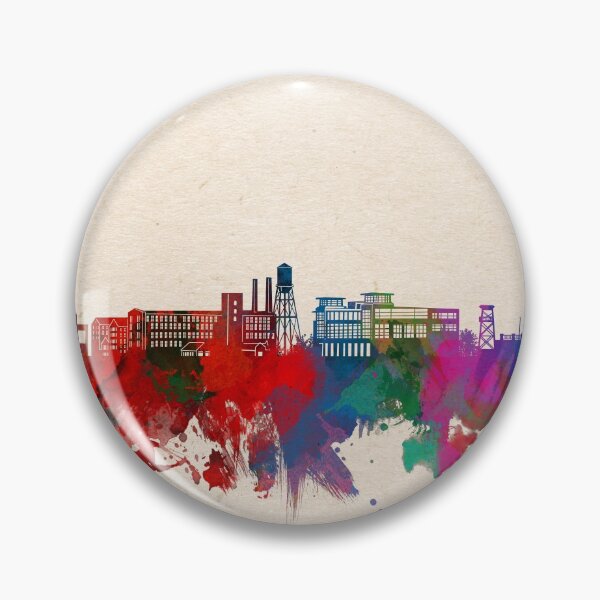 Item preview, columbus georgia skyline  designed and sold by BekimART2.
