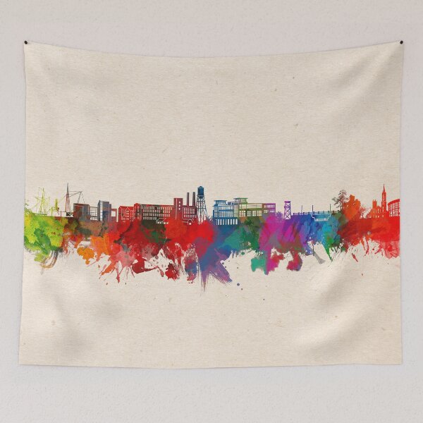 Item preview, columbus georgia skyline  designed and sold by BekimART2.
