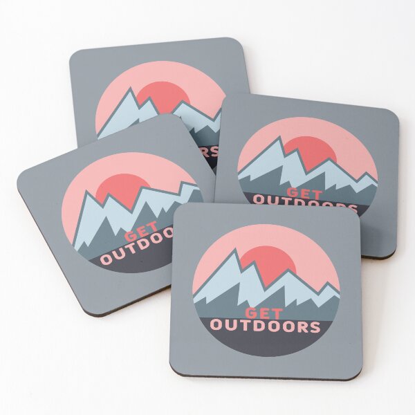 Item preview, Get Outdoors Mountainview designed and sold by SharksOnShore.