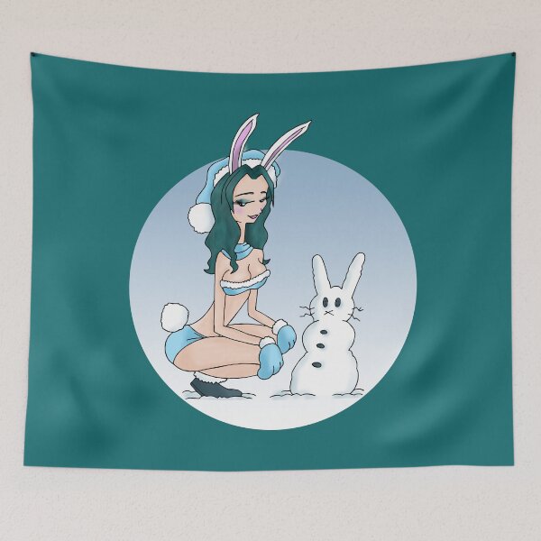 Item preview, Cute, Sexy Snow Bunny designed and sold by inkandpink.