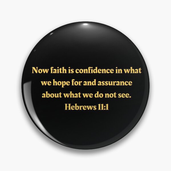 Item preview, Bible Verse Hebrews 11:1 designed and sold by Prayingwarrior.