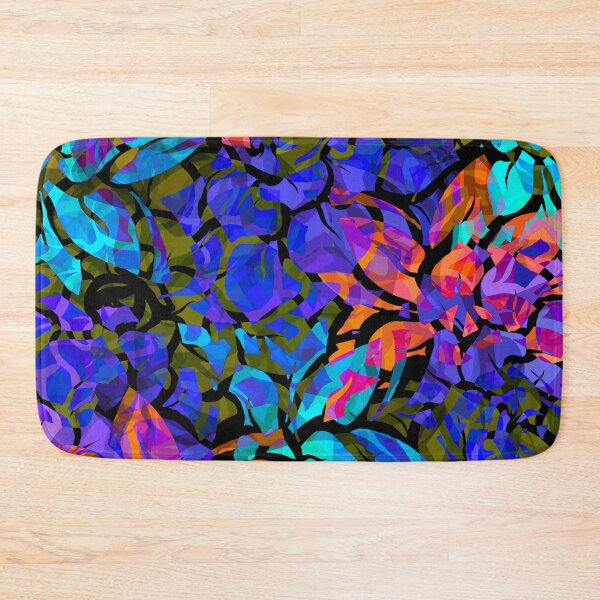 Item preview, Neon Petal Punch - Bold and Bright - Digitally Illustrated Abstract Flower Pattern for Home Decor, Clothing Fabric, Curtains, Bedding, Pillows, Upholstery, Phone Cases and Stationary designed and sold by cherdoodles.